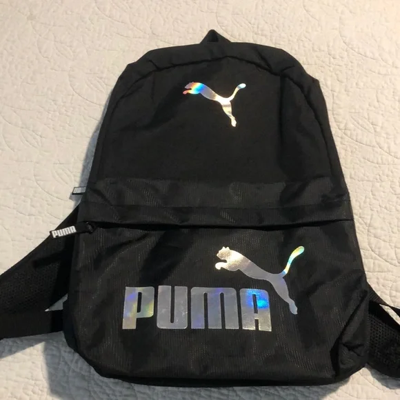 Puma | Bags | Nwt Puma Black Backpack | Poshmark display picture 2